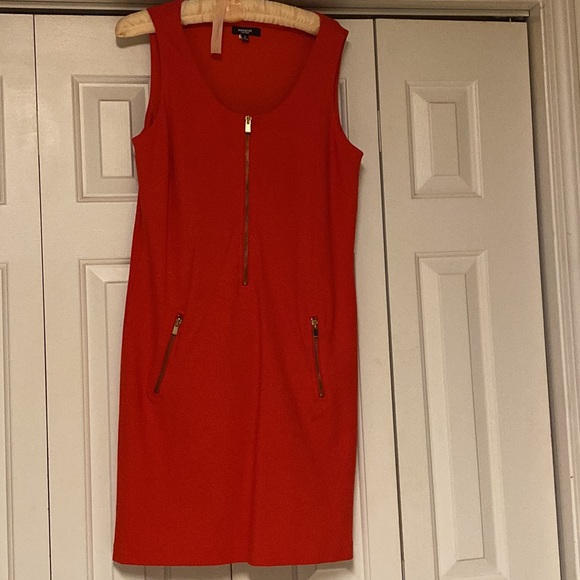 Premise size 10 red Dress with zippers - Picture 2 of 9